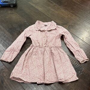 Edgehill Collection Purple White Ditzy Floral Spring Lightweight Dress